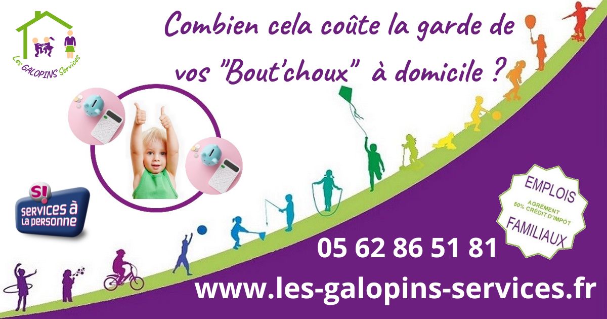 Lire la suite à propos de l’article Coût d’une garde d’enfants à domicile par Les GALOPINS Services